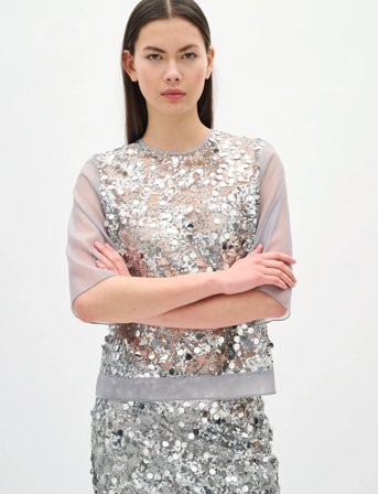InWear Davinaiw Blouse - Silver - 40