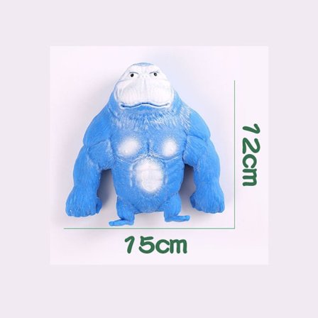 Gorilla Elastinen Sieni Pehmeä Apina Gorilla Purkauslelu Vent Nukke