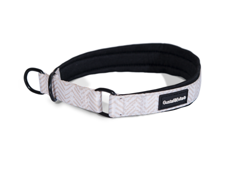 Gustaf och Evita - Hundehalsbånd Chicish Halvstrup XS, 15 mm x 30-40 cm, Mønstret - Hund - Halsbånd - ZOO.no