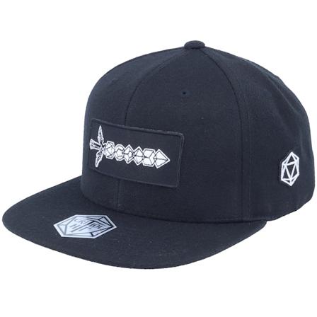 Critiql Hit - Svart snapback Caps - Dice Sword Patch Black Snapback @ Hatstore