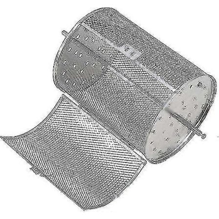 Air Fryer Grill Tillbehör Air Fryer Tillbehör Rostfritt Stål Ugn Rosta Korg Rotisserie Grill B-Yvan