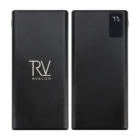 Rvelon Powerbank 10000 mAh - Svart