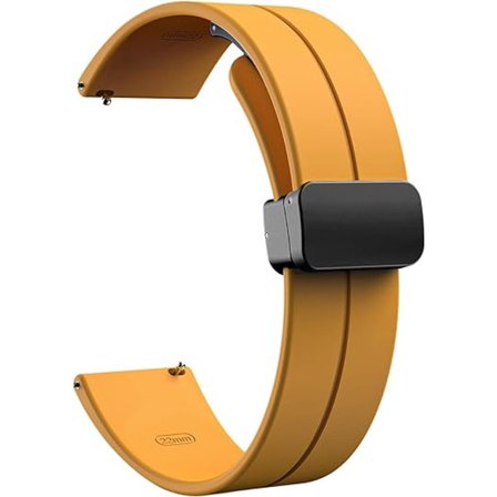 Universal 22mm Magnetiske Silikon Klokkereimer, Hurtigutløsning, ZQKLA