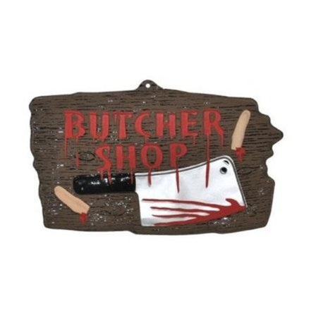 Slaktarskylt Halloween
