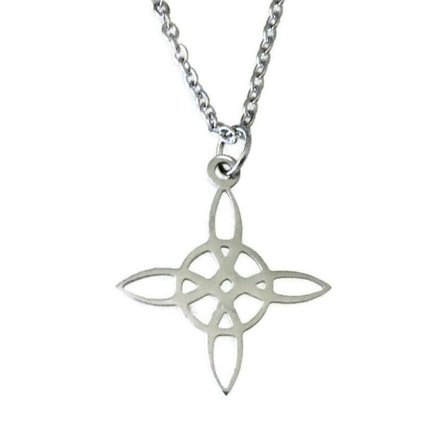 Halsband Häxknut Witch Knot Rostfritt stål Nordisk Mytologi