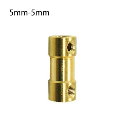 Messinki joustava liitin moottorin akseli 5MM-5MM