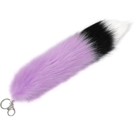 Tekoturkispörröinen häntäavainperä naisten riipus auton avaimenperälaukku koristeet