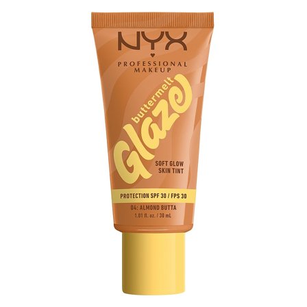 NYX PROFESSIONAL MAKEUP Buttermelt Glaze Foundation 04 Almond Butta, Makeup, Ansigt, Foundation