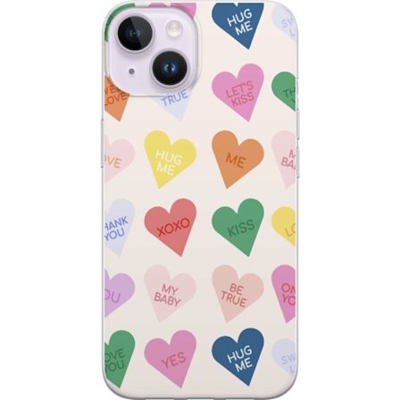 Kompatibelt Mobildeksel til Apple Apple iPhone 14 CandyHearts