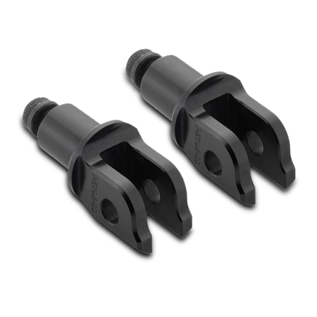 Montagesatz Fußrasten Rizoma Schwarz 18mm - BMW R 1200 R 2006-2016