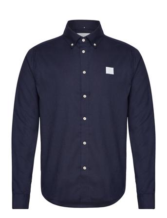 Piece Brushed Shirt Navy Les Deux