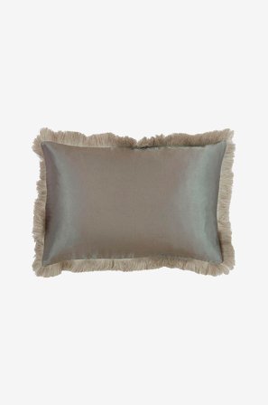 Borås Cotton - Pudebetræk Angelina - Grå - Pyntepuder & pudebetræk - 60X40 - Fra Homeroom