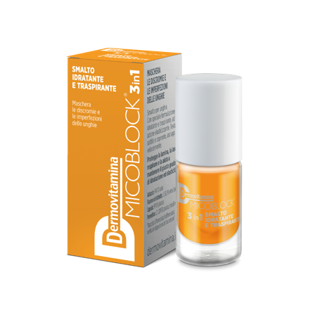Dermovitamina Micoblock 3 In 1 Smalto Giallo 5ml