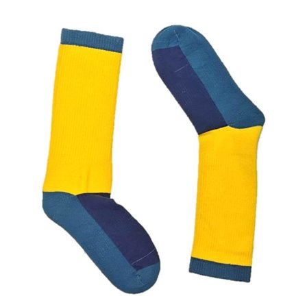 Fargerike tennissokker 1 par størrelse 36-40