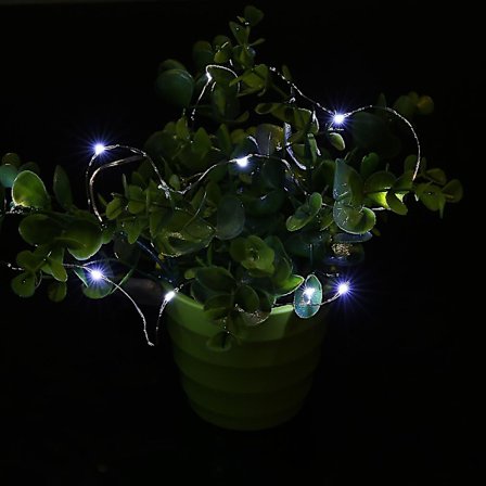 1m 10 Led Led Koppartråd Stränglampor Lampa Juldekorationer Till Fest