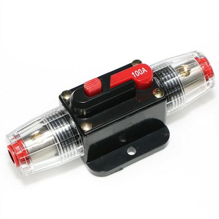 Bilstrømbryter Sikringsholder 100A