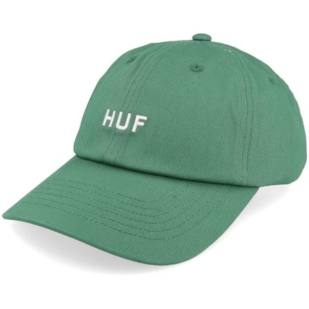 HUF - Grün Unconstructed Cap - Set Og Cv 6 Panel Hat Basil Dad Cap @ Hatstore