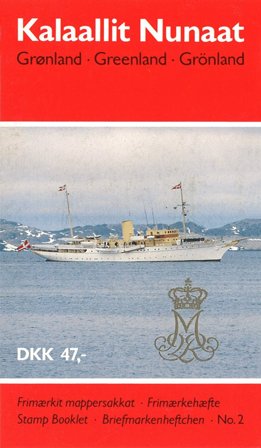 Grønland 1990 - AFA H-2 - Frimærkehæfte - Postfrisk