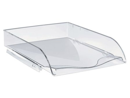 LYRECO Brevkorg A4 transparent - Lyreco - Kontorsmaterial - Till skrivbordet - Brevkorgar