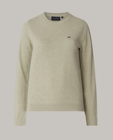 Lexington Marline Organic Cotton Sweater, Light Green Melange