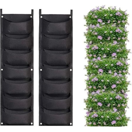 Dewenwils Hengende Planteposer, 2-Pakning Plantekasse Mu