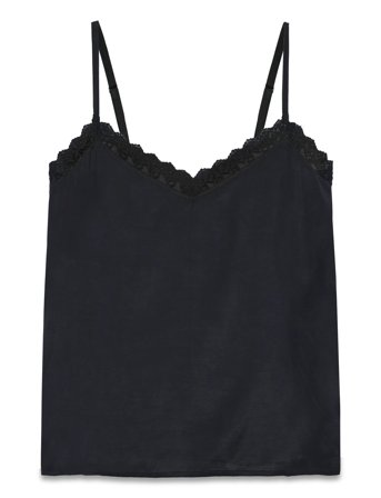 Lollys Laundry Vianell Top Sl - Black - S