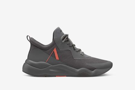 ARKK Copenhagen Damen Sneakers Größe 37 Pykro Mesh F-PRO90 Grey Shade Vivid Coral