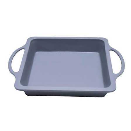 Silikon kakeform bakeform med håndtak gjenbrukbare brett bakervarer