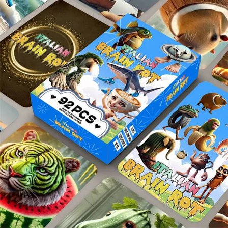 92 stk. kort Shanhaijing dobbeltsidige små kort LOMO-kort fotokort