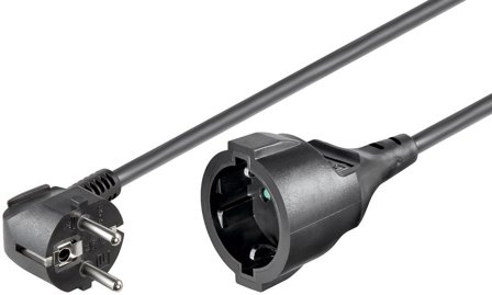 MicroConnect Schuko power extension M-F 10m