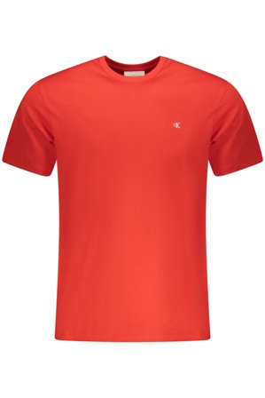 Calvin Klein T-shirt Maniche Corte Uomo Rosso