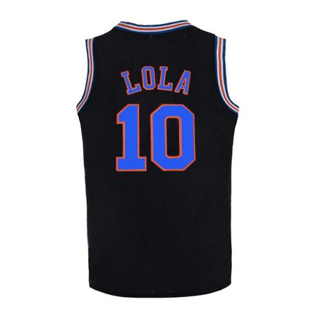Baskettröjor för män #10 Lola Space Movie Jersey-skjortor B