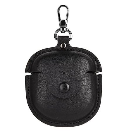 PU-läderfodral för Bose QuietComfort Earbuds II Bluetooth-hörlurar, stöttåligt fodral med nyckelhållare