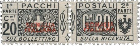 Italien 1926-1931 - Sassone 45 - Postfrisk