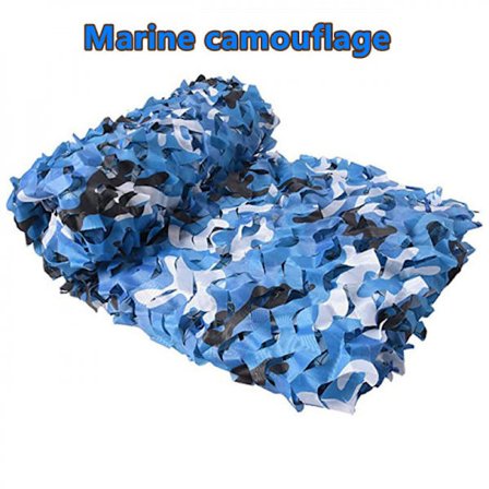 Militært camouflage net | Udendørs have skygge dækning & Army Camo Decor]Marine camouflage]2x2m