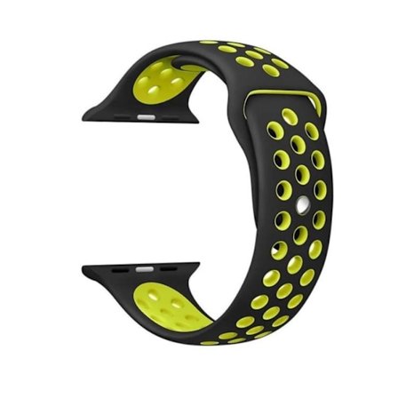 Apple Watch 4 - 44mm - HUTECHs Stilrena Silikonarmband
