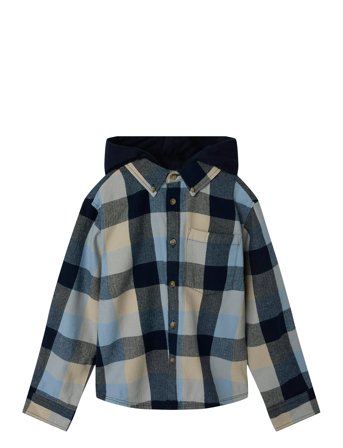 name it | Nkmlarry Ls Overshirt Wh | 116