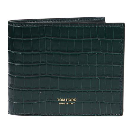Tom Ford, Wallets Cardholders Zielony, Mężczyzna, Rozmiar: ONE Size