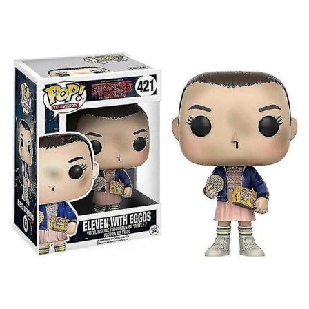 Stranger Things Action Figur Sæt - Eleven, Steve, Dustin & Demogorgon Samlerdukker & Dekoration