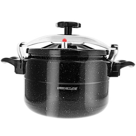 Alumiiniinen painekeitin 10L Kaikki liedet Induktio Painnottamaton Signature