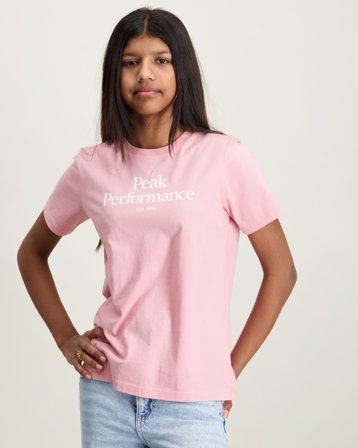 Peak Performance Jr Original Tee Rose T-shirts Fille - Kids Brand Store