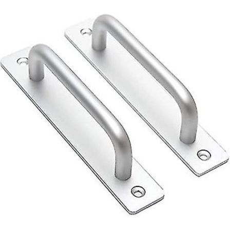 2 stk. Aluminium Sikkerhetsgrep for Skyvedører