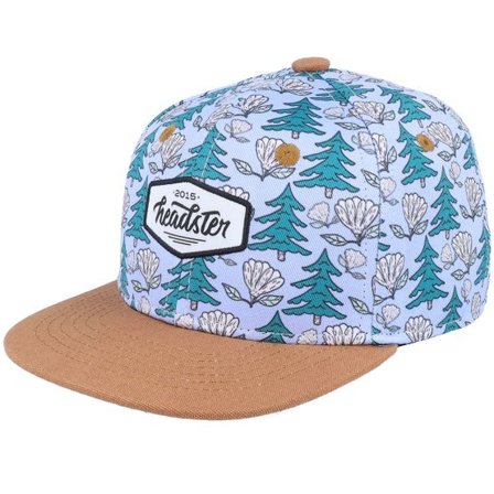 Headster - Blå snapback Keps - Kids Wildfire Jewel Blue Snapback @ Hatstore