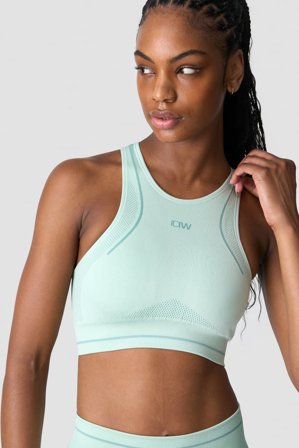 Endurance Seamless Sports Bra Dusty Mint