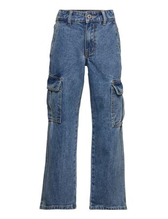 Worki Low Waist Cargo Blue Grunt