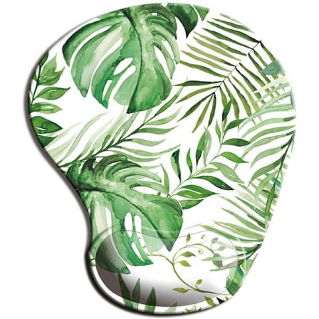 Ergonomisk musemåtte med håndledsstøtte, sødt design og skridsikker PU-base, velegnet til hjemmekontor, arbejde og studier, hvilket gør skrivningen 