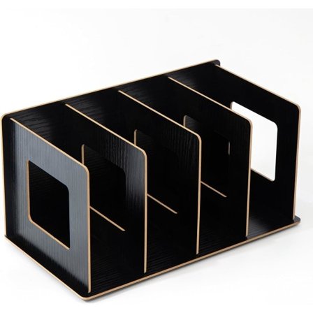 CD- och DVD-ställ i trä Bokhylla CD- och DVD-ställ Perfekt hyllförvaring och organisation för CD DVD Blu-Ray Videospel Böcker