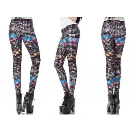 Emoji Leggings Multicolor M