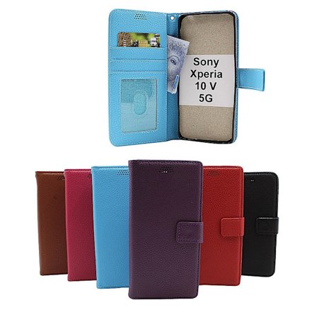 New Standcase Wallet Sony Xperia 10 V 5G