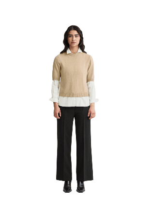 Newhouse Topp Eli Tröjor Dam Beige MEDIUM